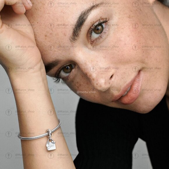 Pandora Shopping Bag Dangle Charm - Picture 5 of 5